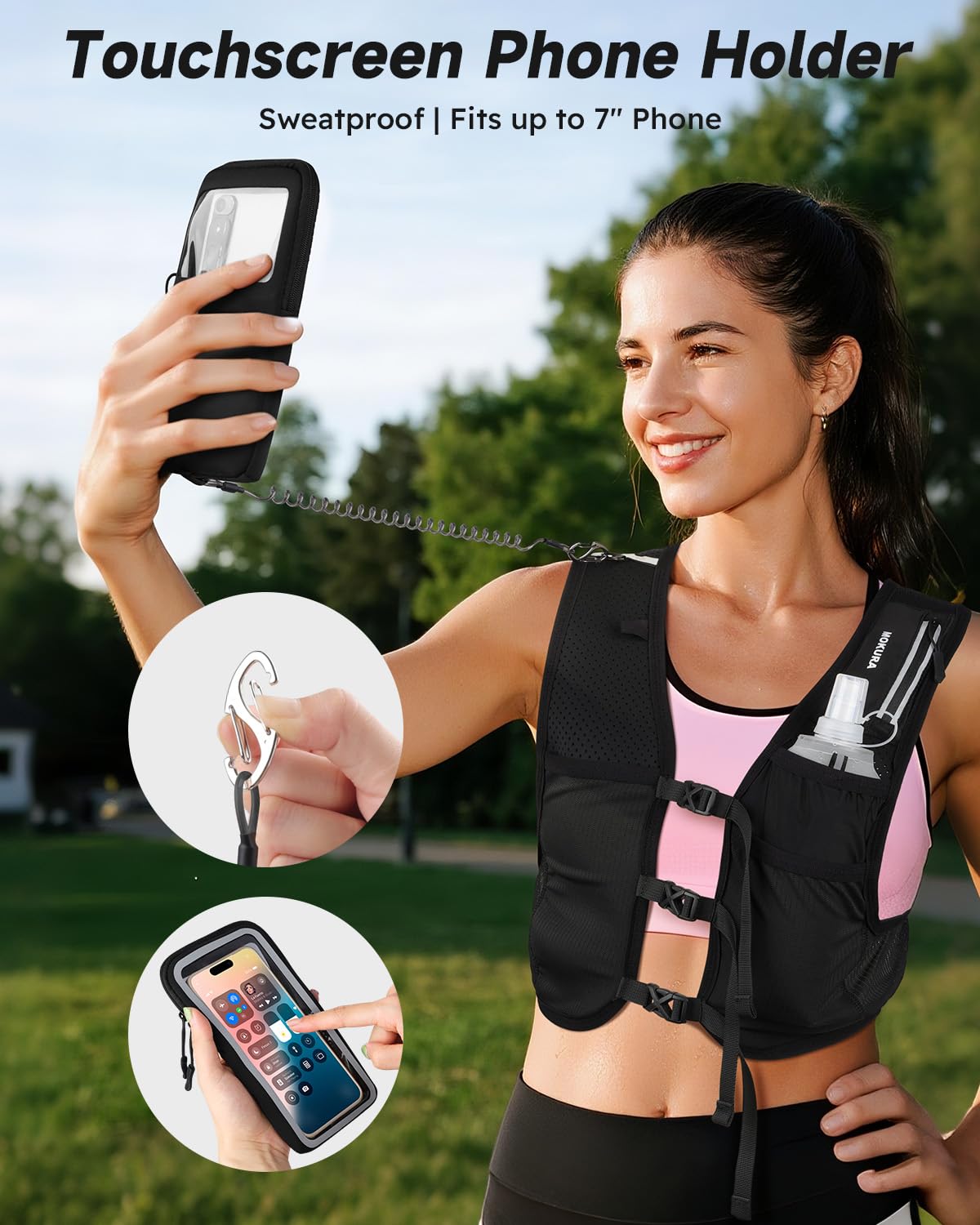 Lightweight Running Vest for Women Men