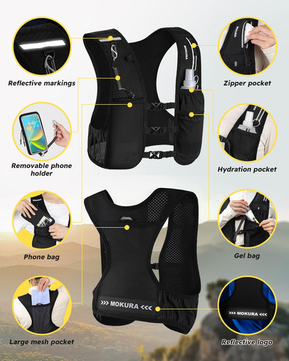 Lightweight Running Vest for Women Men