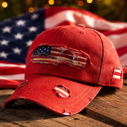 🇺🇸 250th Anniversary Patriotic Denim Hat