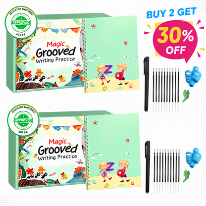 💥LAST DAY SALE 50%OFF💥📚MagicBook | Kids Practice Copybook Set (4Pcs/Set)