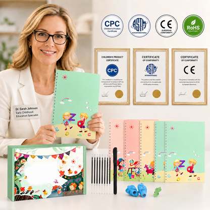 💥LAST DAY SALE 50%OFF💥📚MagicBook | Kids Practice Copybook Set (4Pcs/Set)
