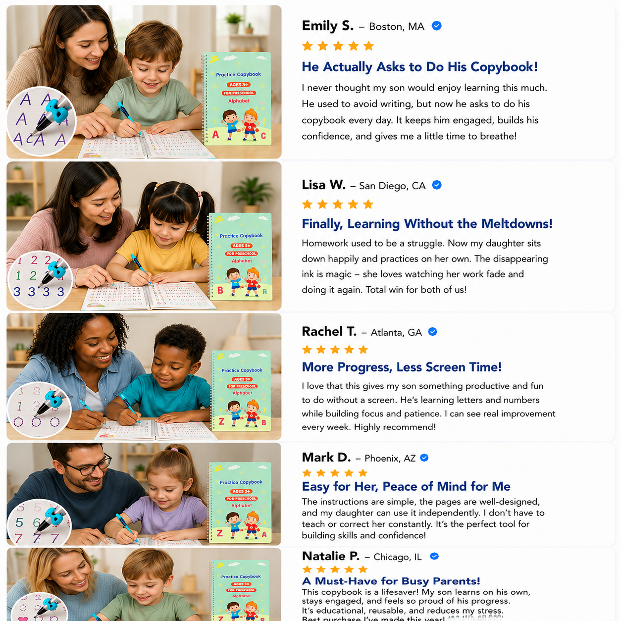 💥LAST DAY SALE 50%OFF💥📚MagicBook | Kids Practice Copybook Set (4Pcs/Set)