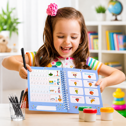 💥LAST DAY SALE 50%OFF💥📚MagicBook | Kids Practice Copybook Set (4Pcs/Set)