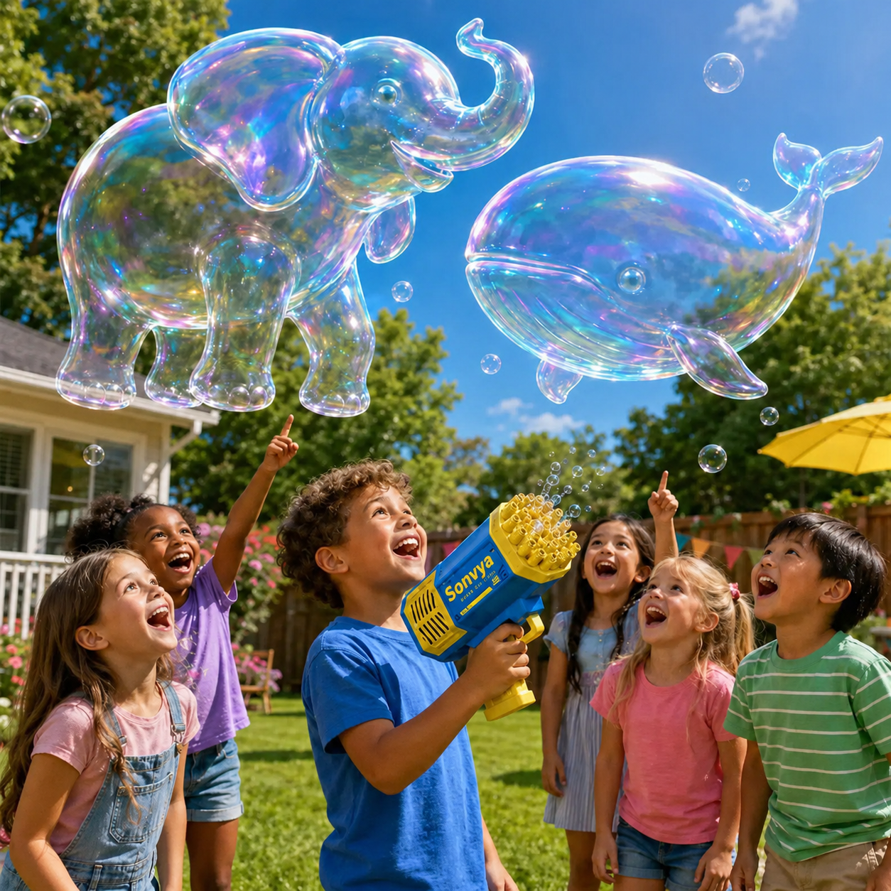 Sonvya® Super 3D Magic Bubble Concentrate —— Animal & Ocean Fantasy Theme