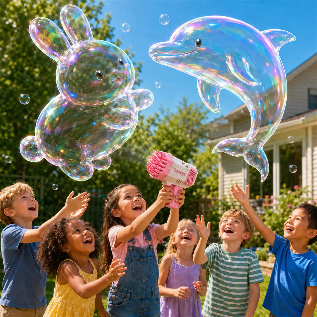 Sonvya® Super 3D Magic Bubble Concentrate —— Animal & Ocean Fantasy Theme