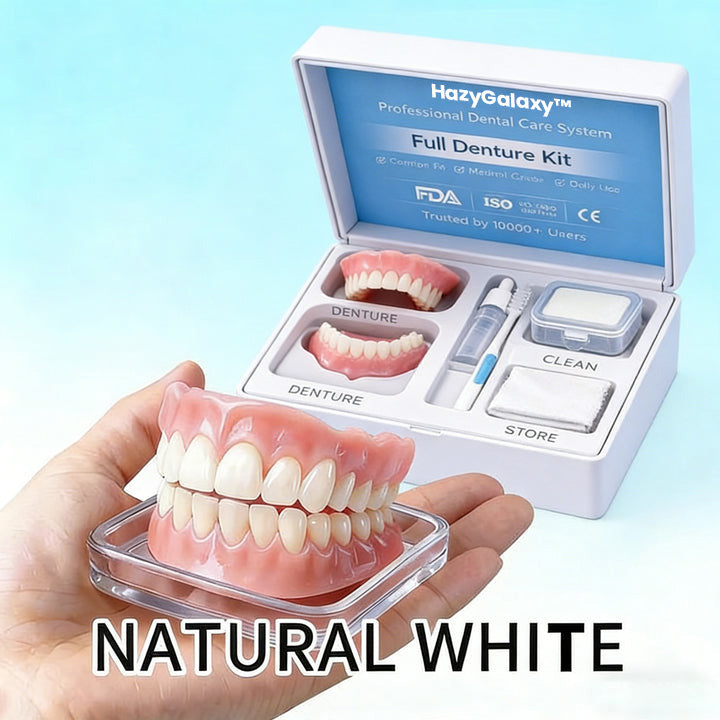 💖 🦷 HazyGalaxy™ Custom-Fit Dentures ⏰ ENDS TODAY   70% OFF | Smile with Confidence