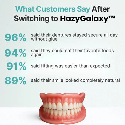 💖 🦷 HazyGalaxy™ Custom-Fit Dentures ⏰ ENDS TODAY   70% OFF | Smile with Confidence