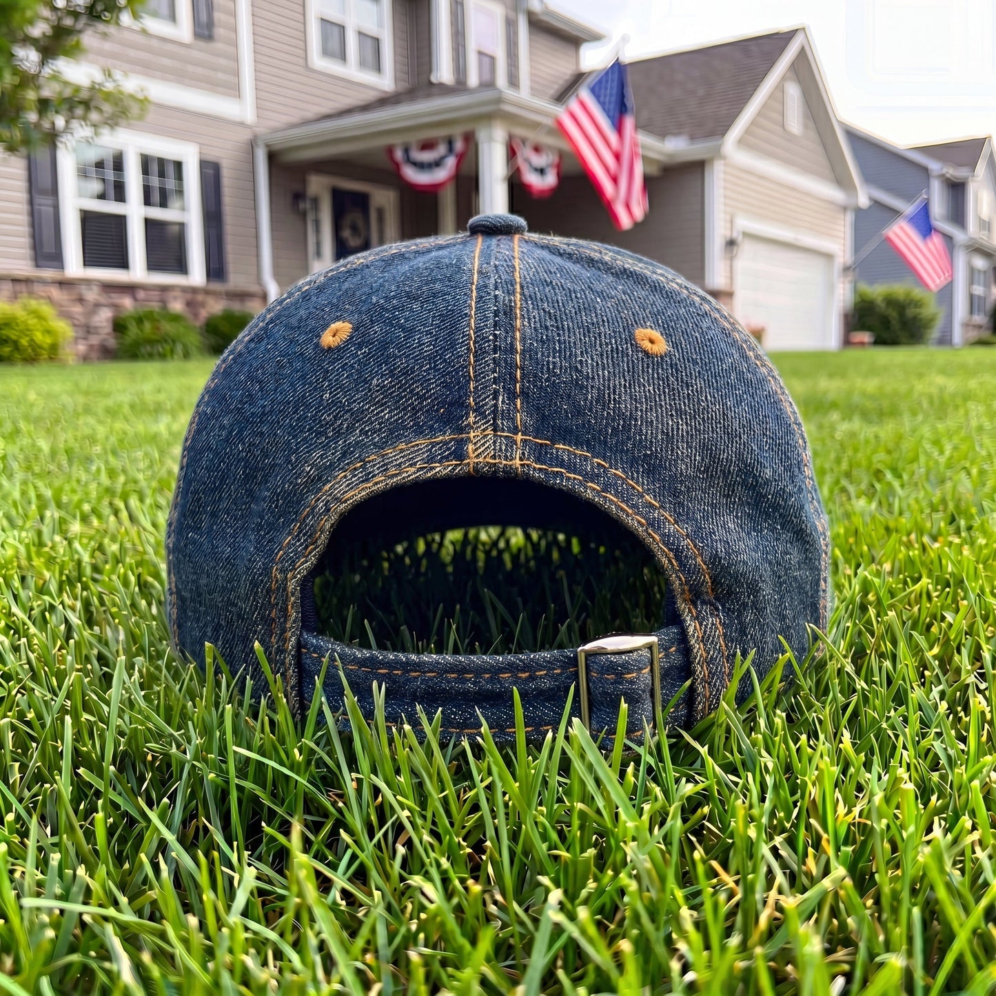 🇺🇸 250th Anniversary Patriotic Denim Hat