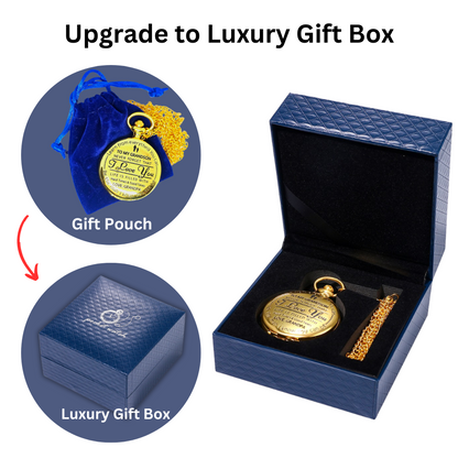 🔥Last Day 49% OFF -To Grandson / From Grandpa - Luxury Vintage Pocket Watch Gift