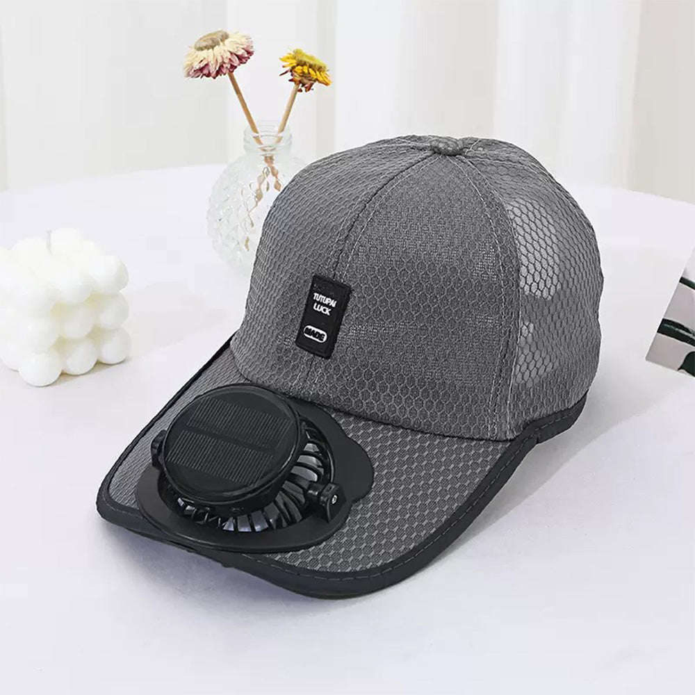 2026 Summer New Solar Powered Cooling Cap