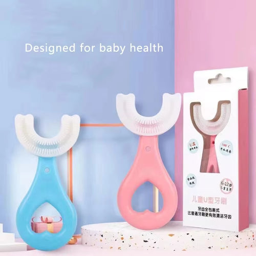【Buy 2 Get 1 Free】U Shaped Kids Teeth Cleaning Brushing