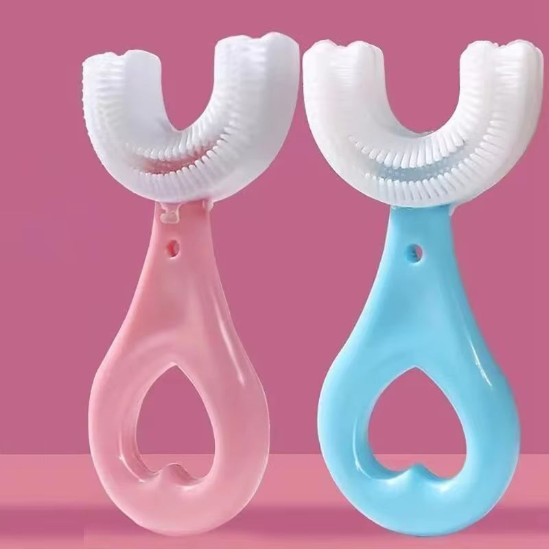 【Buy 2 Get 1 Free】U Shaped Kids Teeth Cleaning Brushing