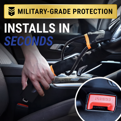 🔥Last Day 49% OFF🔥Military-Grade Steering Wheel Lock (Anti-Theft)