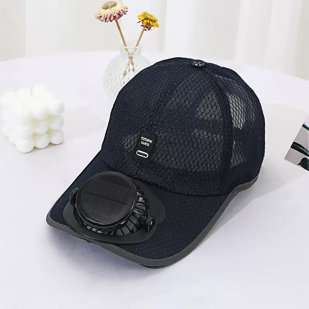 2026 Summer New Solar Powered Cooling Cap