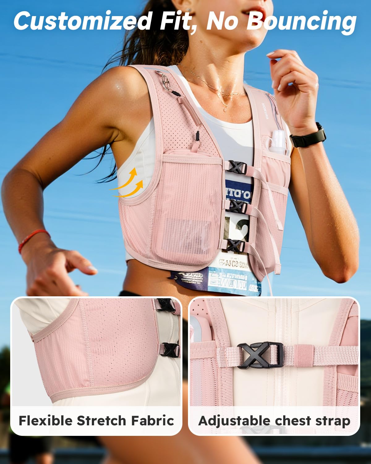 Lightweight Running Vest for Women Men