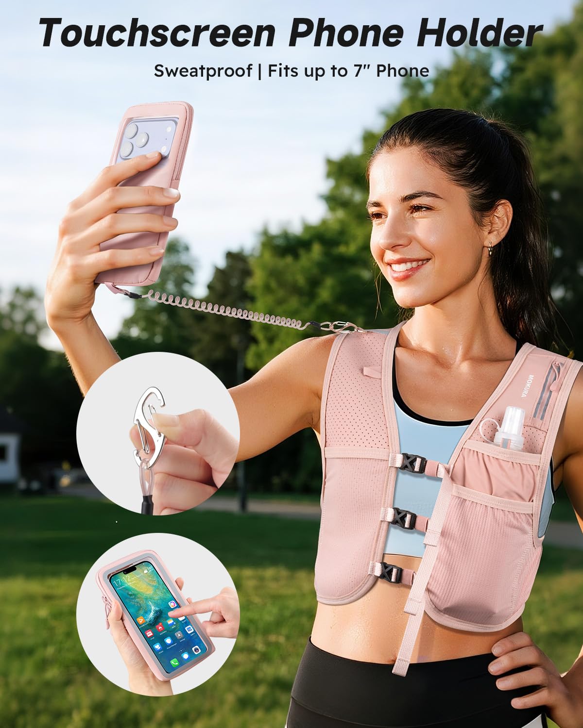 Lightweight Running Vest for Women Men