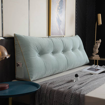 Luxury Velour Wedge Pillow