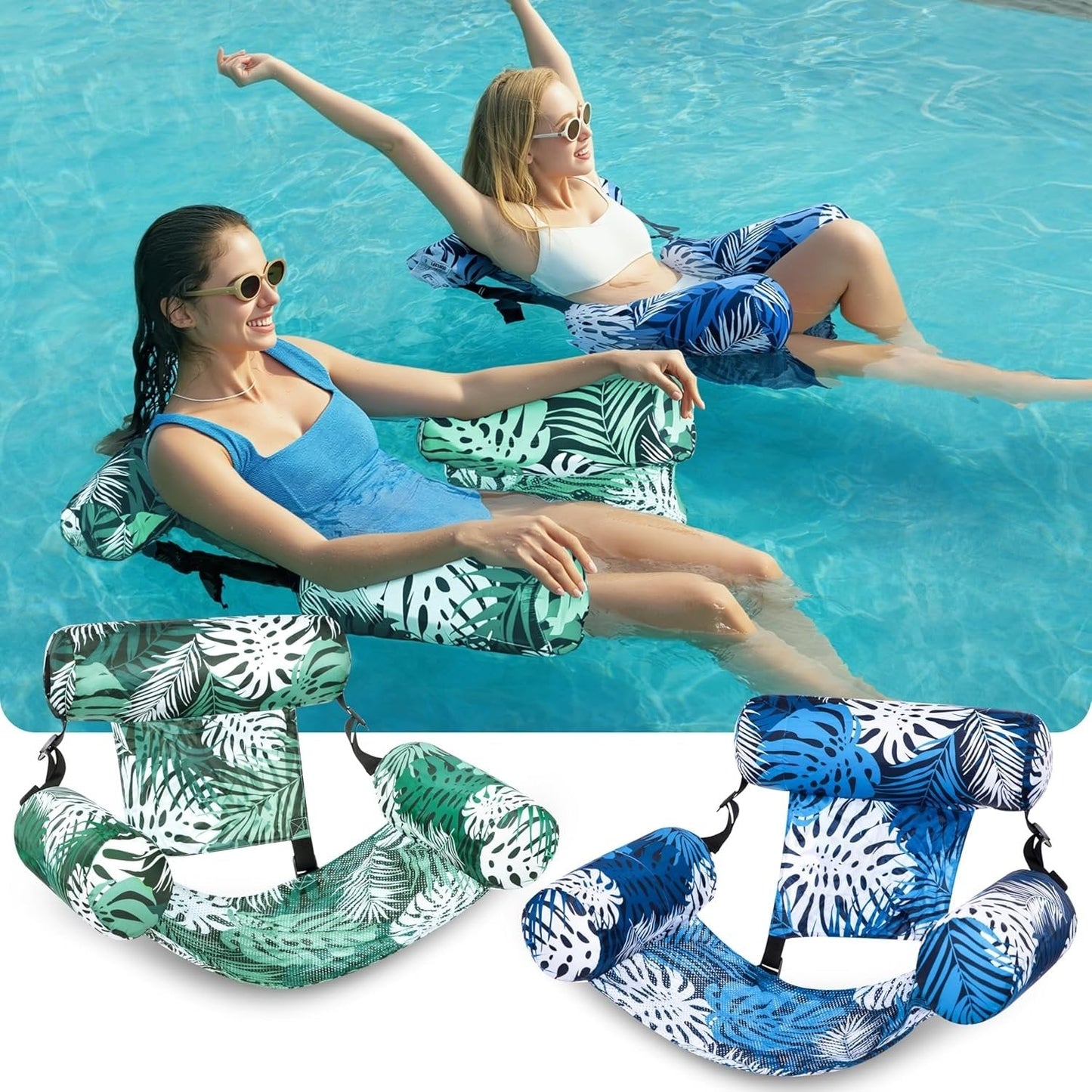 🔥Last Day 49% OFF🔥Inflatable Pool Floats Adult,Floating Lounge Chairs