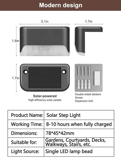 Solar Waterproof Fence Light