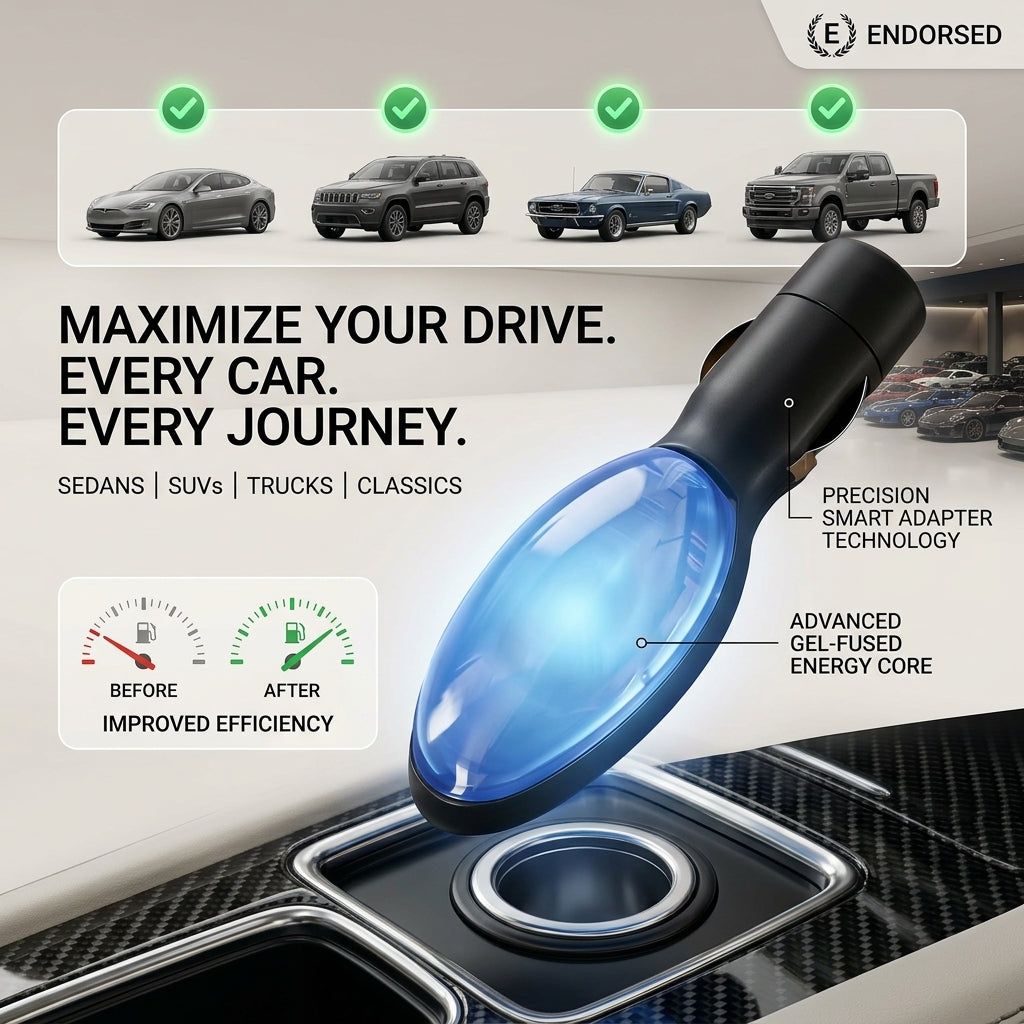 🔥Last Day 50% OFF🔥🚗Saves 30% on fuel consumption. — Plug-and-Play Fuel Saver: Drive Further, Improve Fuel Efficiency