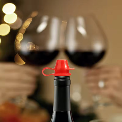 3 Pcs No Spill Silicone Bottle Topper Spout