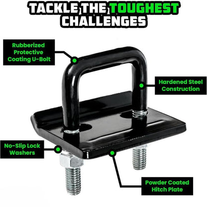 Hitch Tightener Anti-Rattle Clamp(Protective Anti-Rust Coating)
