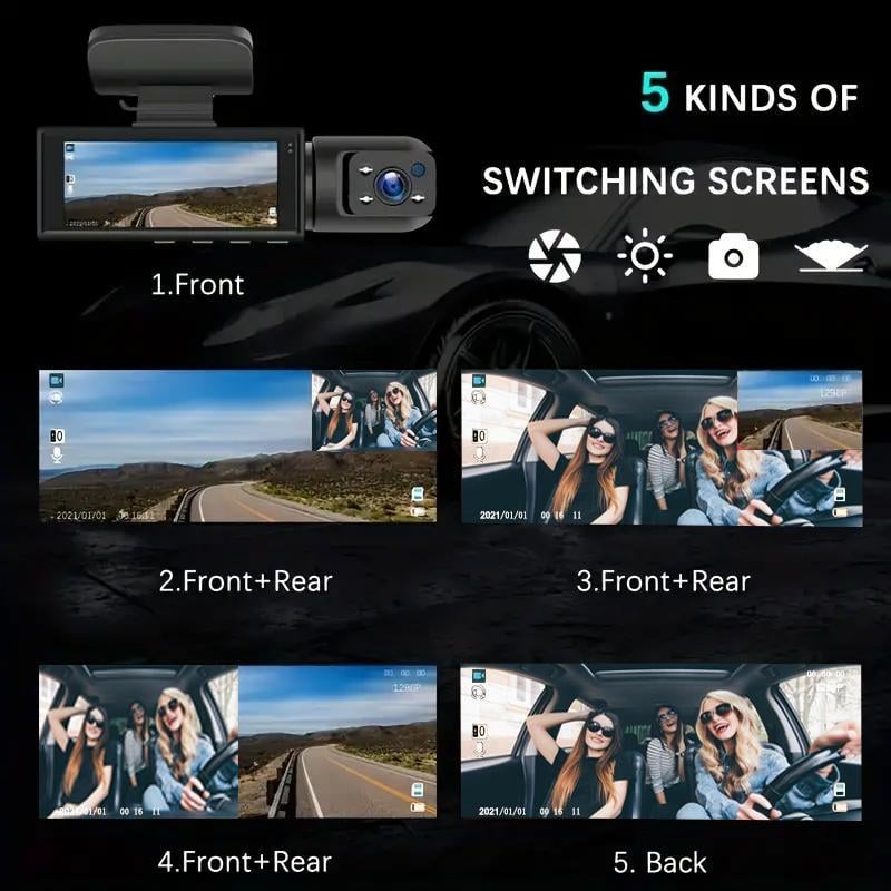 1080P HD IR Night Vision G-sensor Camera