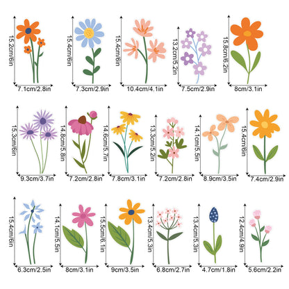 Boho Flower Wall Decals