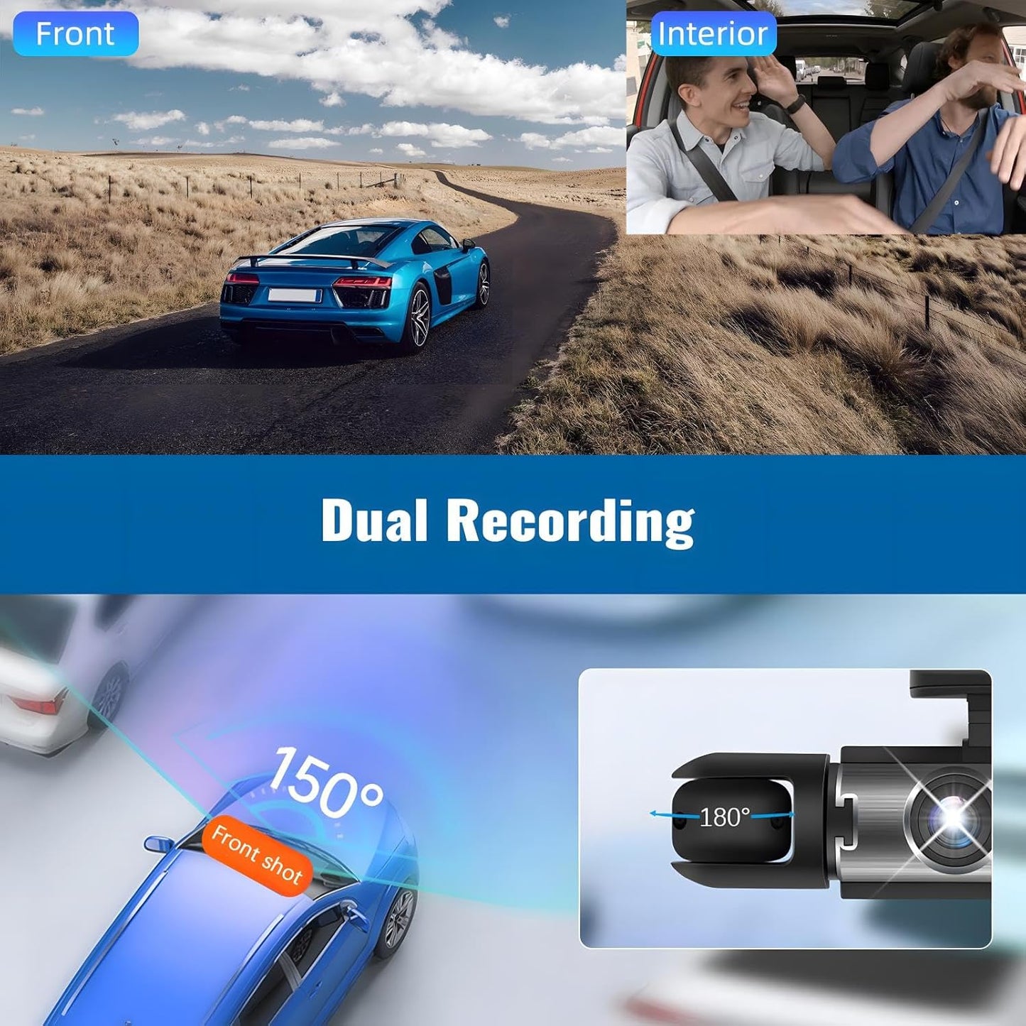 1080P HD IR Night Vision G-sensor Camera