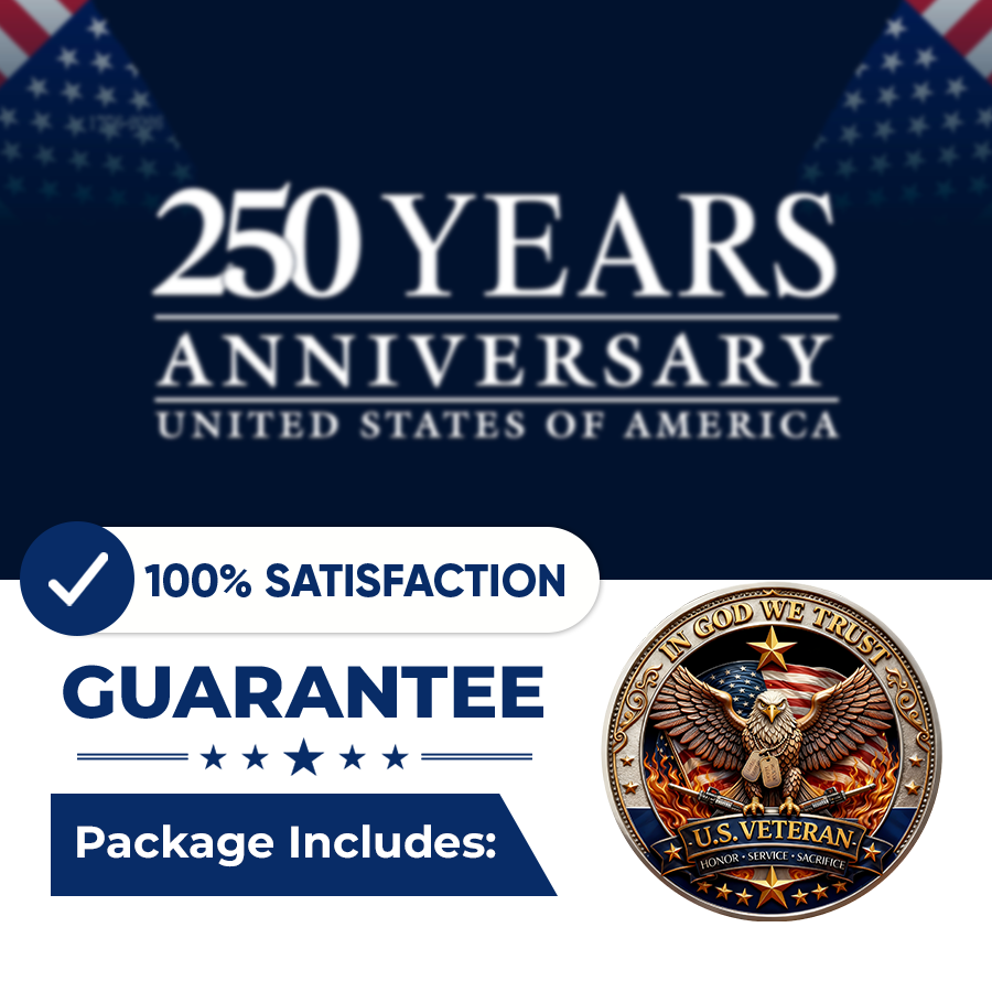 Veteran tribute coin detail