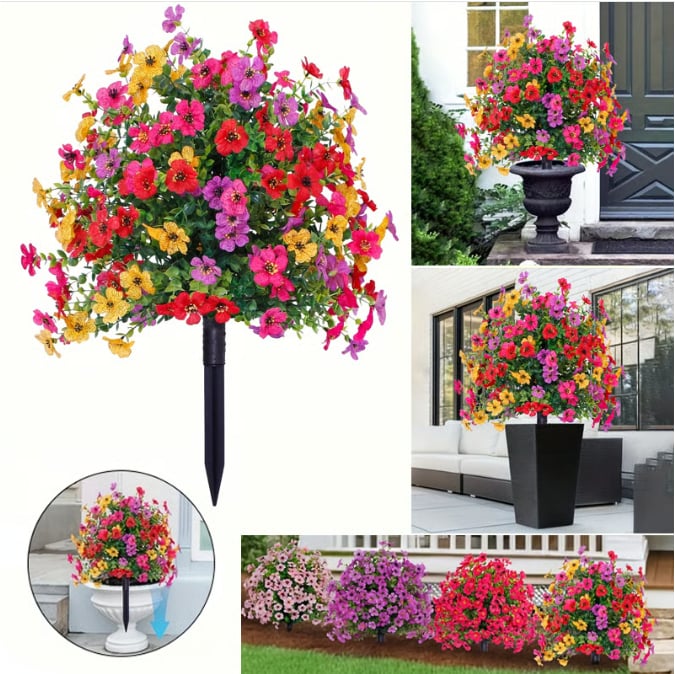 🔥Buy 1 Get 1 Free🔥Artificial Violet for Outdoor Indoor Garden Home Decoration