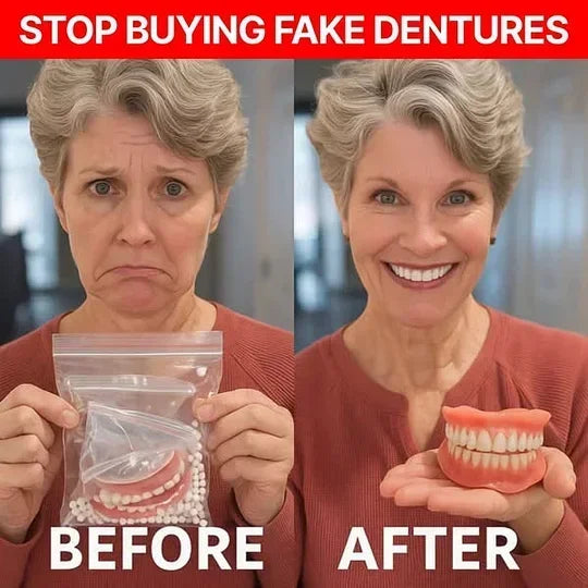 💖 🦷 HazyGalaxy™ Custom-Fit Dentures ⏰ ENDS TODAY   70% OFF | Smile with Confidence