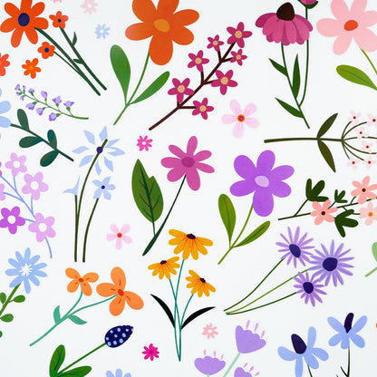 Boho Flower Wall Decals