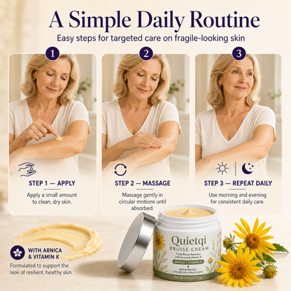 ⭐ Trusted by 100,000+ Customers – Quietqi Bruise Recovery Cream