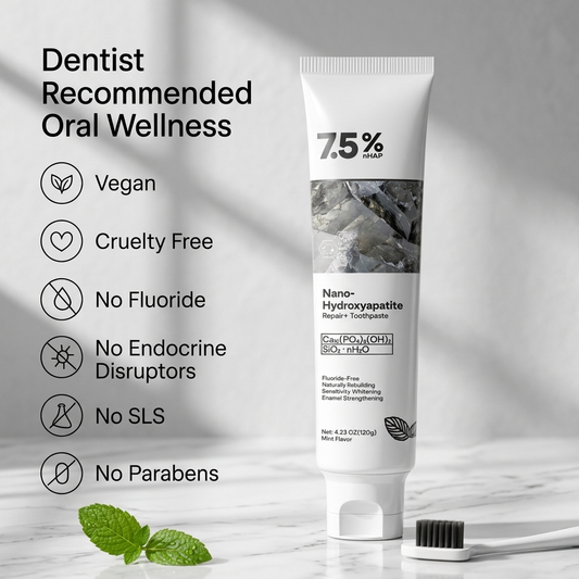 LAST DAY: Buy 1, Get 1 FREE — Glavering™ Hydroxyapatite Toothpaste