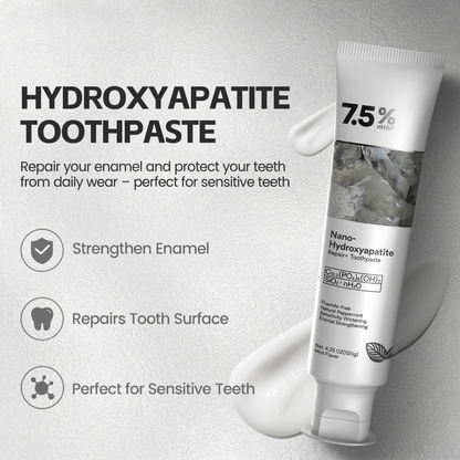 LAST DAY: Buy 1, Get 1 FREE — Glavering™ Hydroxyapatite Toothpaste