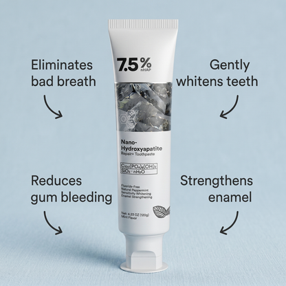 LAST DAY: Buy 1, Get 1 FREE — Glavering™ Hydroxyapatite Toothpaste