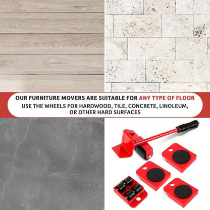 🔥Limited time 49% OFF🚛Furniture Mover with Wheels & Furniture Lifter Set