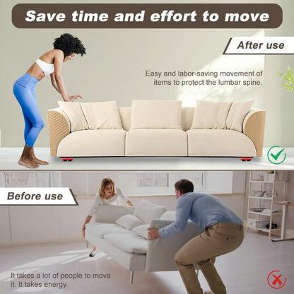 🔥Limited time 49% OFF🚛Furniture Mover with Wheels & Furniture Lifter Set
