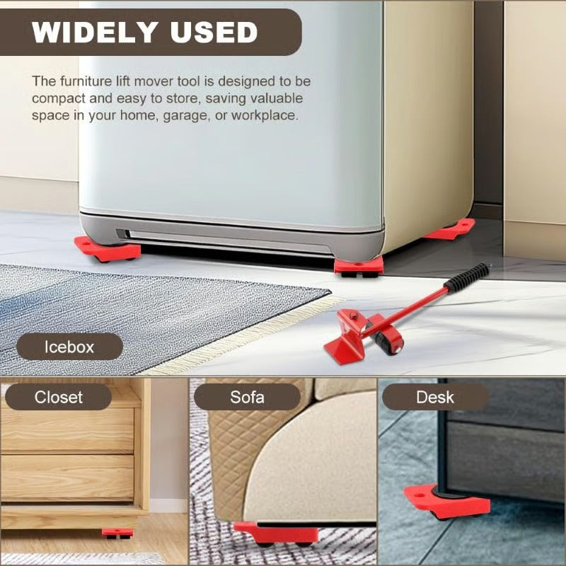 🔥Limited time 49% OFF🚛Furniture Mover with Wheels & Furniture Lifter Set