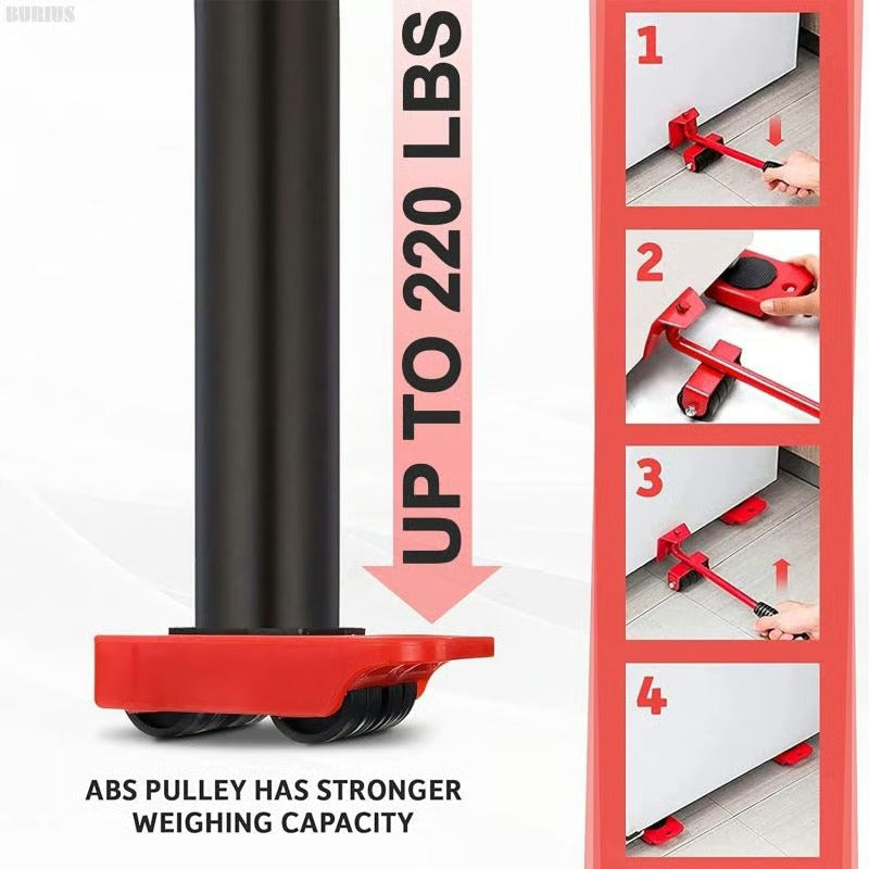 🔥Limited time 49% OFF🚛Furniture Mover with Wheels & Furniture Lifter Set