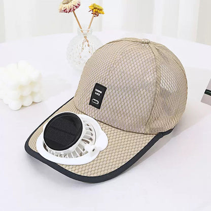 2026 Summer New Solar Powered Cooling Cap