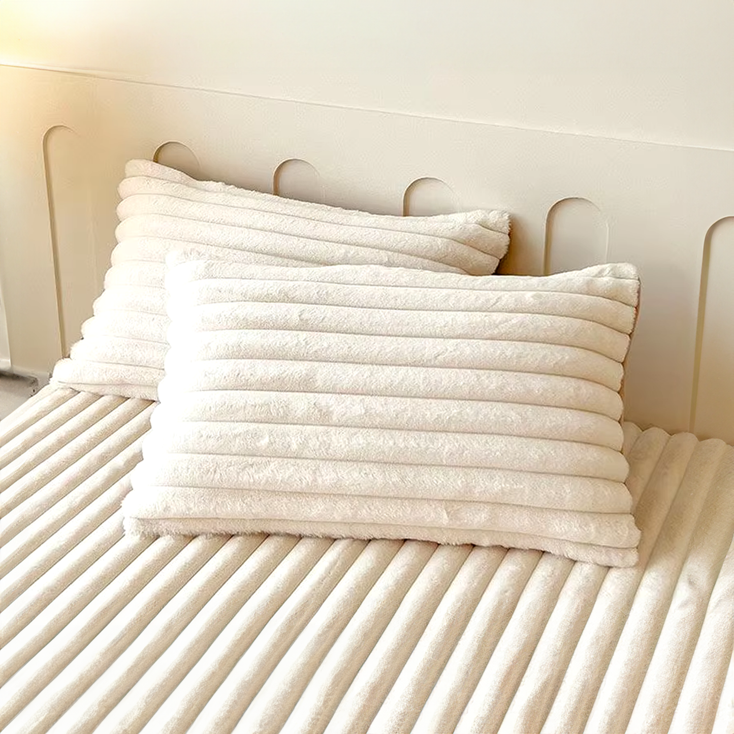 Pillow Cases For Ultra-Soft Luxury Fitted Bed Sheet