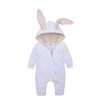 Hooded Bunny Baby Onesie