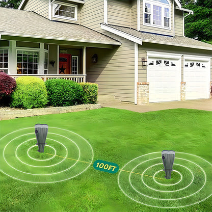🏆Flash Sale 5K+ SOLD!🔥IP65 Solar Mole Repeller – Rainproof & Durable🐭
