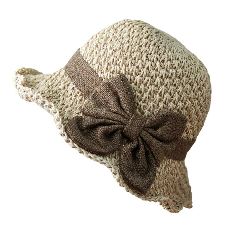 👒Flash Sale 5K+ SOLD!🔥🌞Elegant Woven Straw Sun Hat with Bow